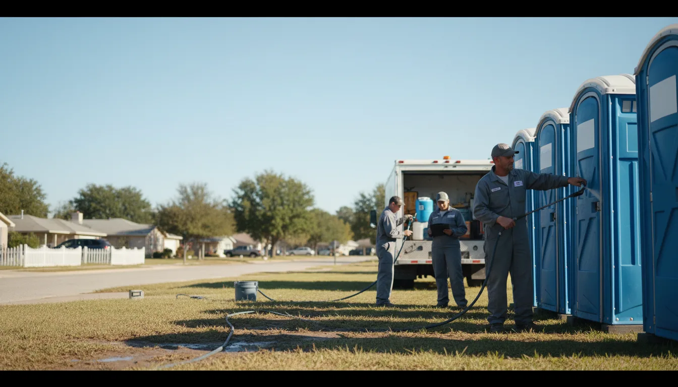 Long-Term Portable Toilet Rental in Pawnee Rock, KS near me